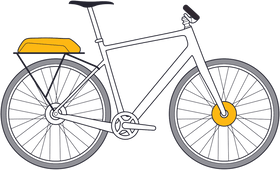 Complete Bafang Front Hub 26